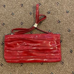 Red Patent Leather Crossbody/Clutch